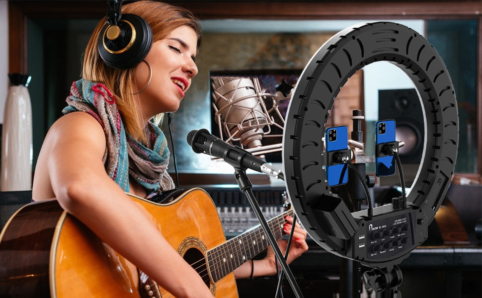 RL-495S: Magnificent combination of lighting & audio control for live broadcast