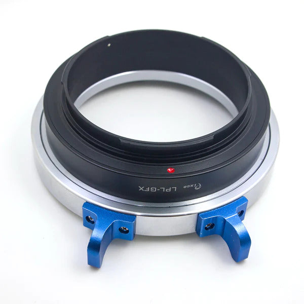 Arri LPL cine lens to Fujifilm G mount GFX medium format mirrorless adapter - GFX100 GFX50S GFX100R