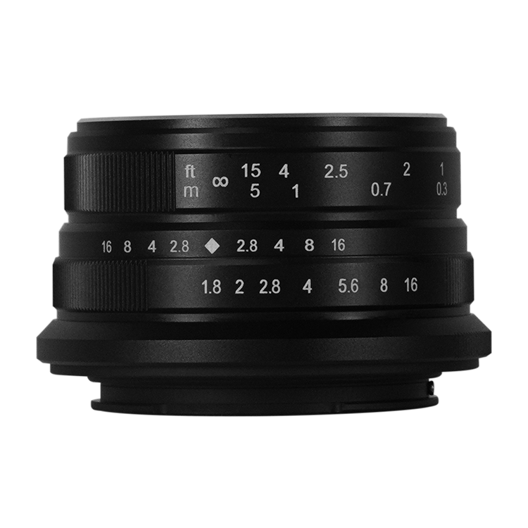 7artisans 25mm f/1.8 manual lens for APS-C mirrorless camera - Fujifilm Sony Olympus OM-D Nikon Z