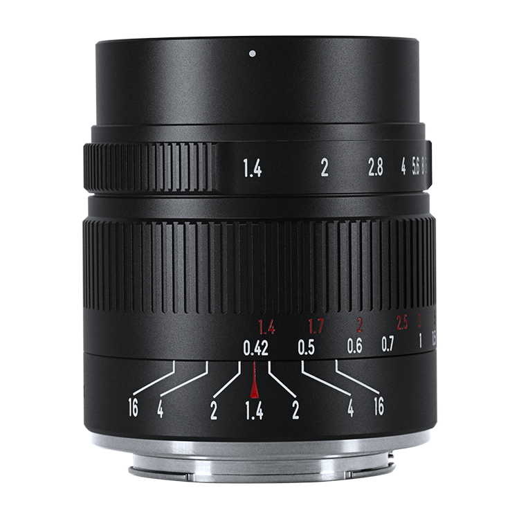 7artisans 55mm f/1.4 II manual lens for APS-C mirrorless camera - Fujifilm X Nikon Z Olympus OM-D