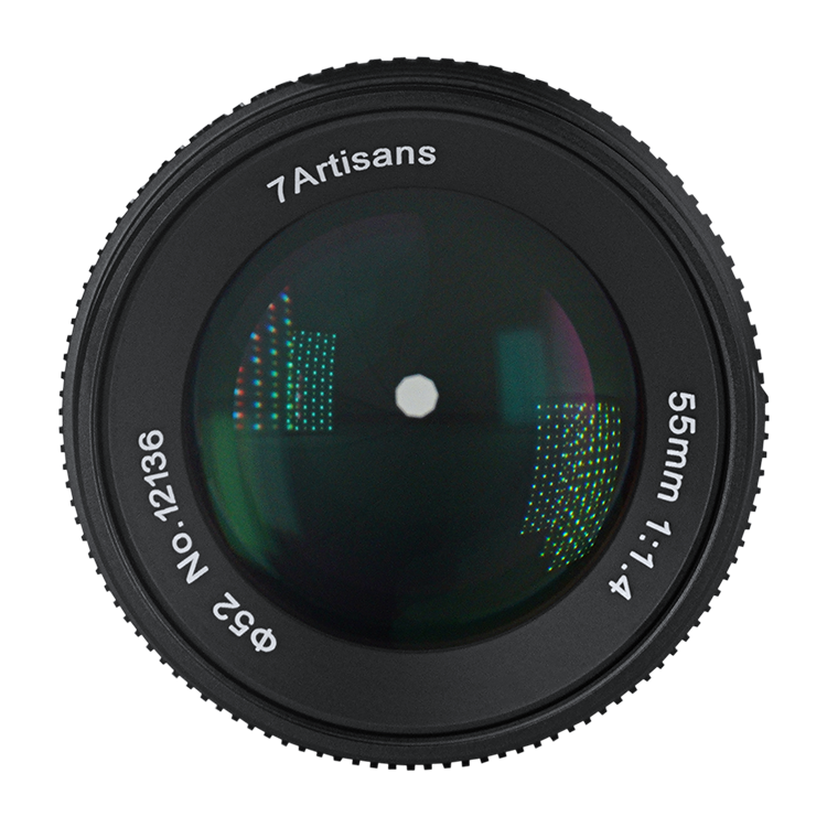 7artisans 55mm f/1.4 II manual lens for APS-C mirrorless camera - Fujifilm X Nikon Z Olympus OM-D