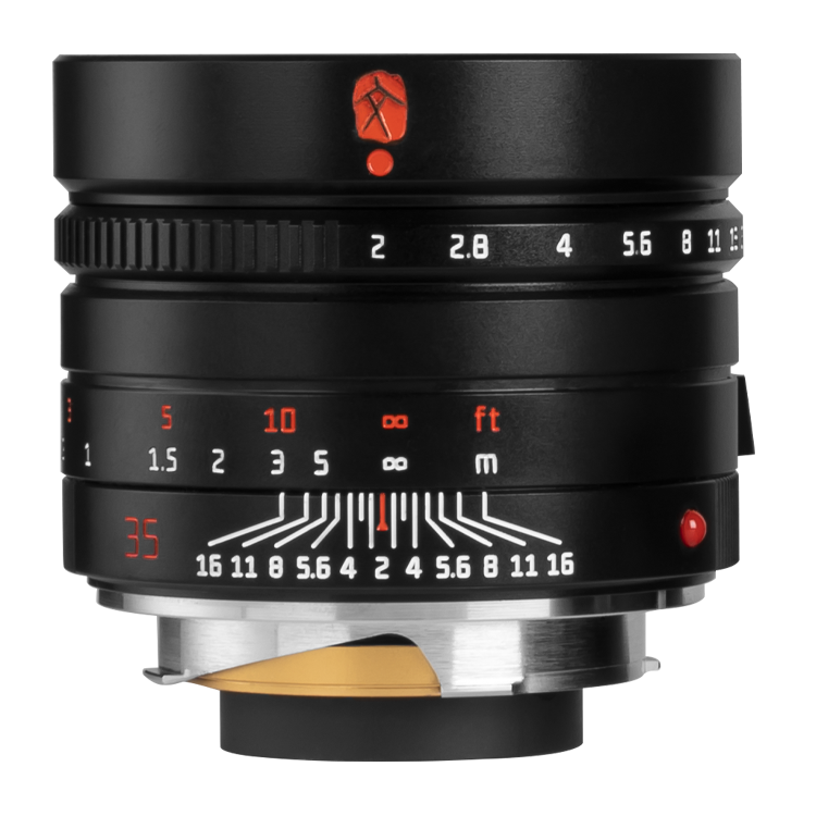 7artisans M 35mm f/2.0 II rangefinder lens for Leica M mount L/M mirrorless camera - M8 M9 M Typ 240 246 262