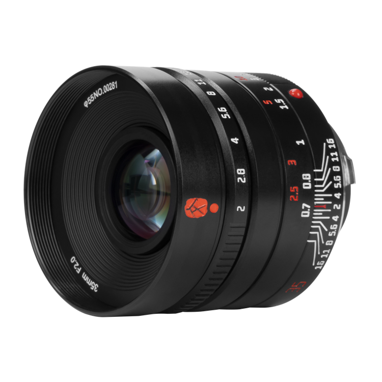 7artisans M 35mm f/2.0 II rangefinder lens for Leica M mount L/M mirrorless camera - M8 M9 M Typ 240 246 262
