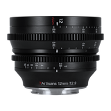 7artisans Vision 12mm T2.9 APS-C Cine Lens for Fuji X-Mount Sony E Canon RF Olympus Micro 4/3 Leica L mirrorless camera
