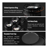 TTArtisan 35mm F/0.95 APS-C Camera Lens for mirrorless camera - Sony E Fuji X Canon EOS M RF NIKON Z Leica Panasonic L