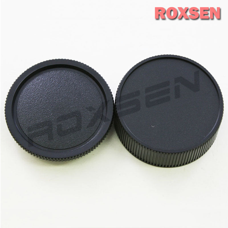 Plastic camera body cap / rear lens cap for Leica M mount L/M rangefinder camera