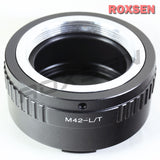 M42 screw mount lens to Leica L mount adapter - for Sigma Panasonic L/T T Typ 701 Mirrorless camera