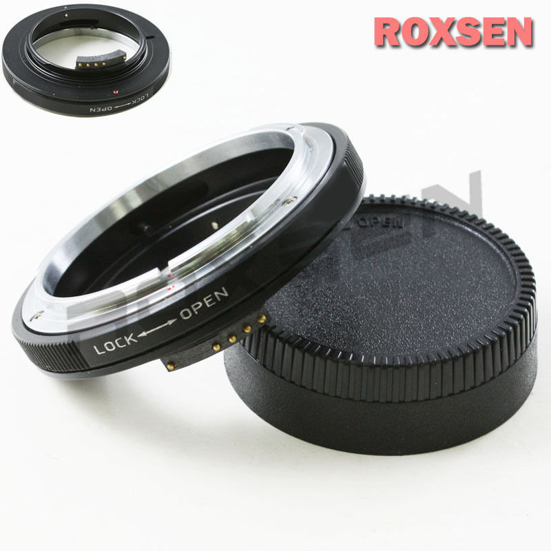 Macro AF confirm adapter for Canon FD mount lens to Nikon F mount - D4 D600 D800 D3200 D5200