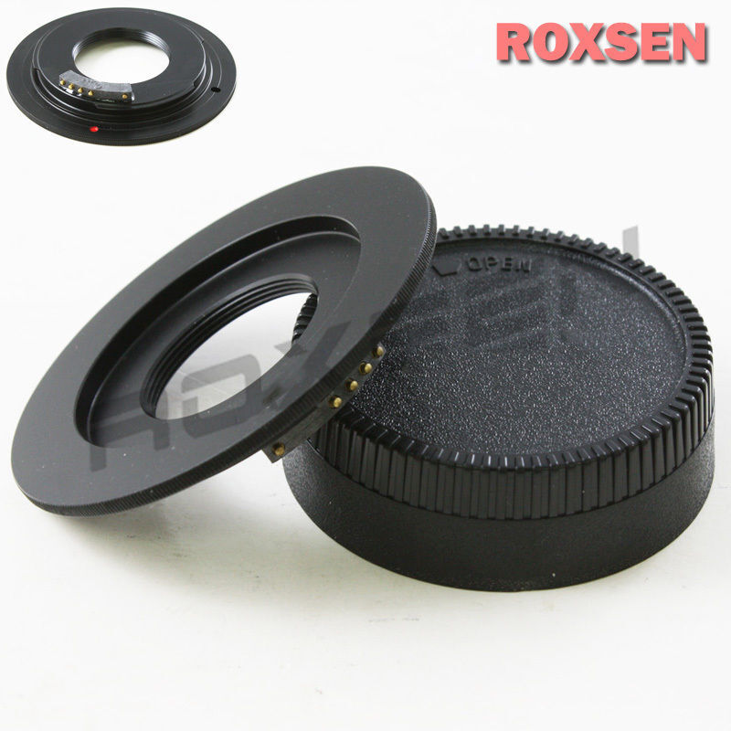Macro AF confirm adapter for C mount 16mm CCTV lens to Nikon F Mount - D4 D610 D7500 D3200 D800 D810