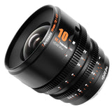 7artisans Hope Prime 10mm T2.1 Super 35 Cine Lens for Sony E Fuji X-Mount Canon RF Olympus Micro 4/3 mirrorless camera