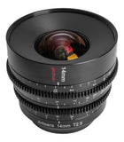 7artisans Spectrum 14mm T2.9 Full frame Cine Lens for Sony E Leica L Canon RF Nikon Z mirrorless camera