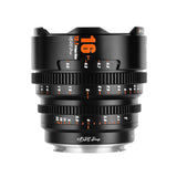 7artisans Hope Prime 16mm T2.1 Super 35 Cine Lens for Sony E Fuji X-Mount Canon RF Olympus Micro 4/3 mirrorless camera