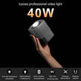 LUXCEO P40W professional 40W LED light background light 2500K - 6500K