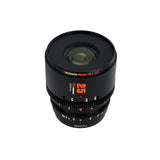 7artisans Hope Prime 25mm T2.1 Super 35 Cine Lens for Sony E Fuji X-Mount Canon RF Olympus Micro 4/3 mirrorless camera