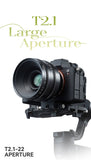 TTArtisan 35mm T2.1 Dual Bokeh Cine Full Frame Lens for mirrorless camera - Sony E Fuji X GFX Leica L Canon RF EF Nikon Z F Mount (Copy)