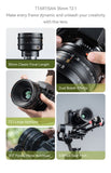 TTArtisan 35mm T2.1 Dual Bokeh Cine Full Frame Lens for mirrorless camera - Sony E Fuji X GFX Leica L Canon RF EF Nikon Z F Mount (Copy)