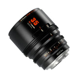 7artisans Hope Prime 35mm T2.1 Super 35 Cine Lens for Sony E Fuji X-Mount Canon RF Olympus Micro 4/3 mirrorless camera