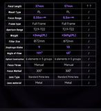 7artisans Floral Bloom 37mm T2.9 Full frame Cine Lens - PL mount purple