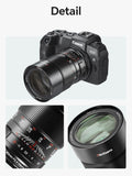 7artisans 60mm f/2.8 macro 2x manual lens for full frame mirrorless camera - Sony E Canon RF Nikon Z