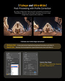 7artisans 6mm f/2 manual fisheye lens for APS-C mirrorless camera - Fujifilm X Sony E OM-D Nikon Z Canon RF