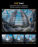 7artisans 6mm f/2 manual fisheye lens for APS-C mirrorless camera - Fujifilm X Sony E OM-D Nikon Z Canon RF