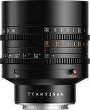 TTArtisan 85mm T2.1 Dual Bokeh Cine Full Frame Lens for mirrorless camera - Sony E Nikon Z Canon RF Leica Panasonic L Mount