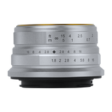 7artisans 25mm f/1.8 manual lens for APS-C mirrorless camera - Canon EOS M Fujifilm Sony Olympus OM-D