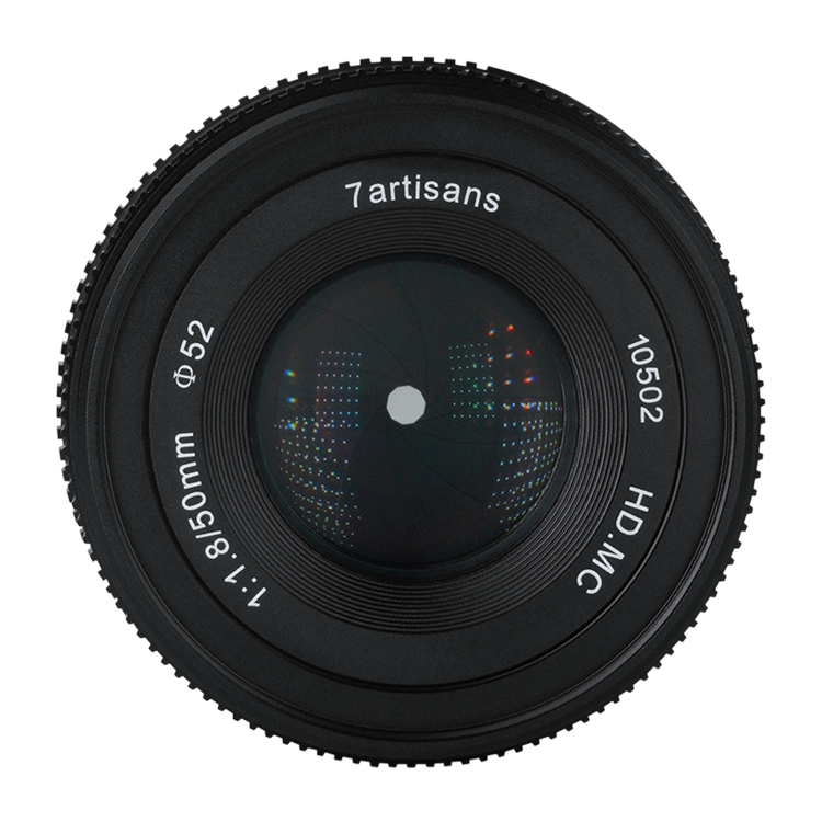 7artisans 50mm f/1.8 manual lens for APS-C mirrorless camera - Canon EOS M Fujifilm Sony Olympus OM-D