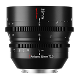 7artisans 35mm T2.0 Full frame Cine Lens for Sony E Leica L Nikon Z mirrorless camera