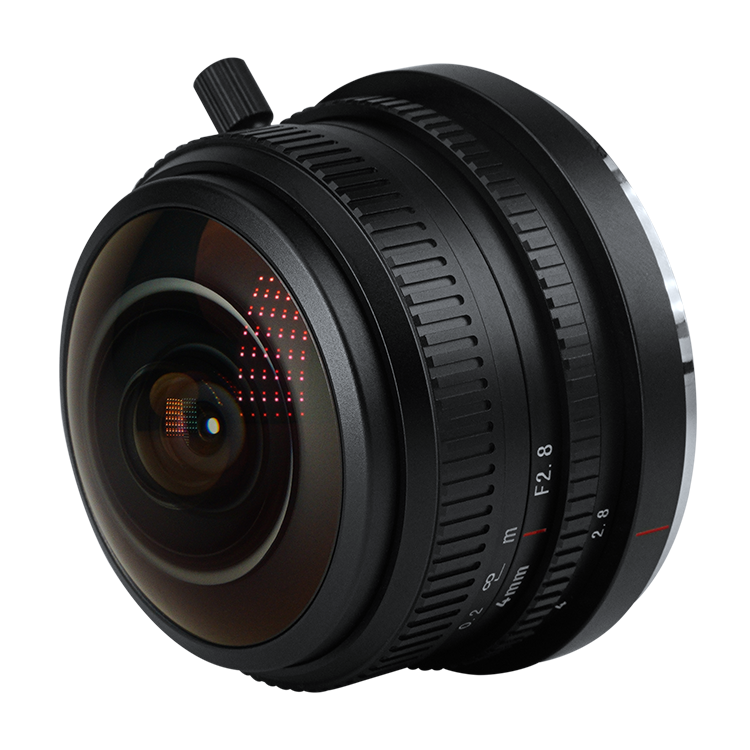 7artisans 4mm f/2.8 manual fisheye lens for APS-C mirrorless camera - Canon EOS M Fujifilm Sony Olympus OM-D