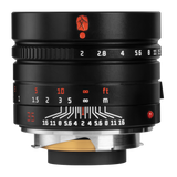 7artisans 35mm f/2.0 rangefinder lens for Leica M mount L/M mirrorless camera - M8 M9 M Typ 240 246 262
