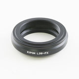 Kipon Leica L39 M39 mount lens to Fujifilm X mount mirrorless camera adapter - X-Pro1 Pro2 Pro3 T1 T100 T200 H1 H2