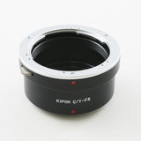 Kipon Contax Yashica C/Y mount lens to Fujifilm X mount mirrorless camera adapter - X-Pro1 Pro2 Pro3 T1 T100 T200 H1 H2