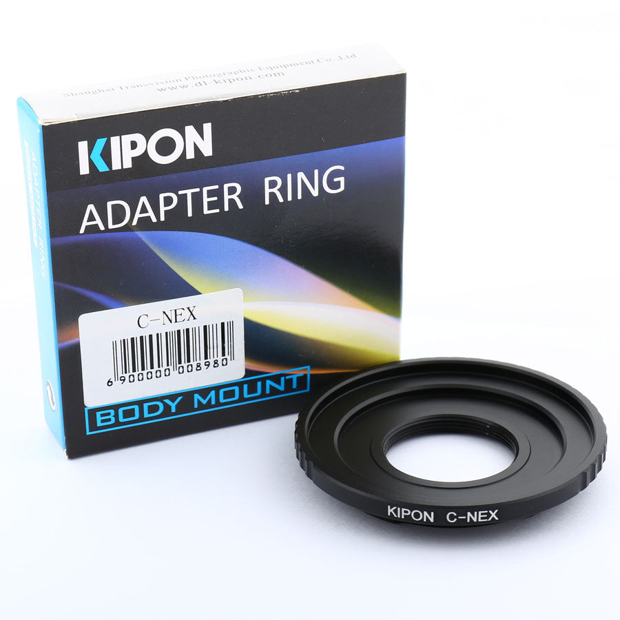 Kipon C mount lens to Sony NEX E mount mirrorless camera adapter - A7 A7R IV V A7S III A6000 A6500 A5000