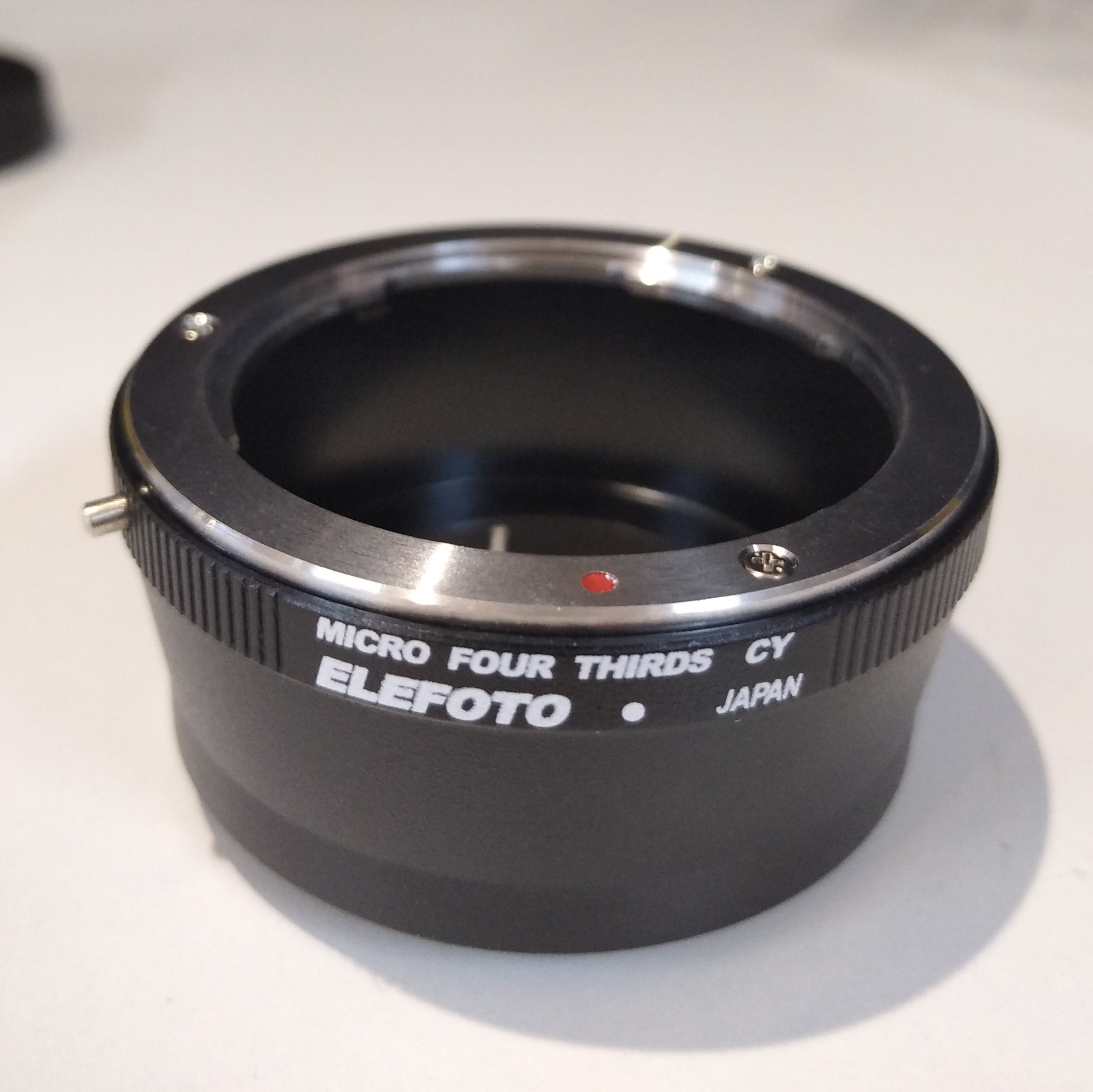 Elefoto lens adapter for Contax Yashica C/Y mount lens to Micro 4/3 MFT camera - GH4 OM-D G6 E-P5