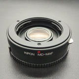 Kipon Minolta MD mount lens to Sony Alpha Minolta AF mount DSLR camera adapter with glass - A77 II A99 A58 A33 A580 A900 A850
