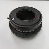 Kipon Pentax 110 mount lens to Pentax Q mount mirrorless camera adapter