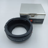 Used - Leica lens adapter for Leica S medium format camera to Pentax 67 6x7 lens (16026)