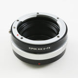 Kipon Nikon F mount G lens to Fujifilm X mount mirrorless camera adapter - X-Pro1 Pro2 Pro3 T1 T100 T200 H1 H2