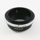 Kipon Canon FD mount lens to Fujifilm X mount mirrorless camera adapter - X-Pro1 Pro2 Pro3 T1 T100 T200 H1 H2