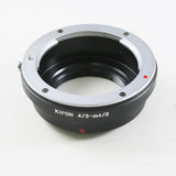 Kipon Olympus 4/3 mount lens to MFT Micro 4/3 mount mirrorless camera adapter - Olympus OM-D Panasonic Lumix G series