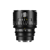 7artisans Infinite 105mm T2.1 Full frame Cine Lens Consistent T-stops for PL mount / Canon EF mount
