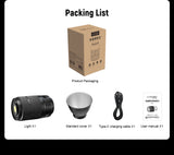 LUXCEO L60W professional 60W LED light background light 2500K - 6500K