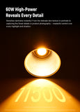 LUXCEO L60W professional 60W LED light background light 2500K - 6500K