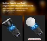 LUXCEO L60W professional 60W LED light background light 2500K - 6500K