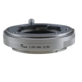 Leica M mount L/M lens to Nikon Z mount adapter macro focusing helicoid Vintage type - Z5 Z6 II Z7 Z50 Z fc