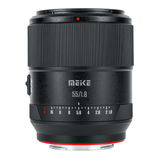 Meike 55mm f/1.8 Pro FF STM auto focusing full frame AF lens for Sony E mount Nikon Z