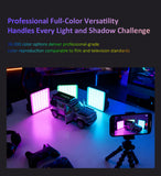 LUXCEO P20RGB P20 RGB full color camera video LED light for DSLR mirrorless camera