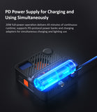 LUXCEO P20RGB P20 RGB full color camera video LED light for DSLR mirrorless camera