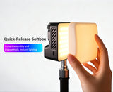 LUXCEO P20RGB P20 RGB full color camera video LED light for DSLR mirrorless camera
